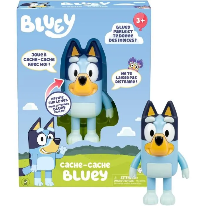 Bluey BLU0630996915752 Escondite Juegos Interactivos 1 Figura Electrónica Azul A Partir de 3 Años 1