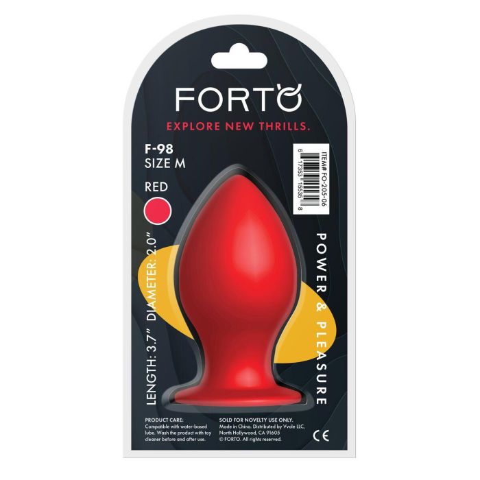 Plug Anal Forto Rojo 4