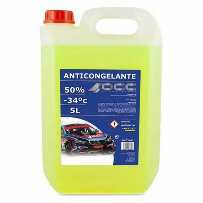 Occ Motorsport OCC3542 Anticongelante Orgánico Amarillo G12 50% -34ºC 5L para Motor Coche Alta Protección Corrosión y Sobrecalentamiento 2 Occ Motorsport OCC3542 Anticongelante Orgánico Amarillo G12 50% -34ºC 5L para Motor Coche Alta Protección Corrosión y Sobrecalentamiento 2