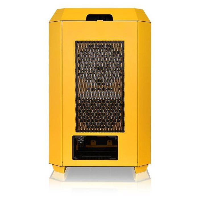 Thermaltake 300 Bumblebee - Micro Torre PC Amarilla - Caja de Computadora con Soporte Fuente ATX, HDD 3.5", SSD 2.5", Ventiladores 120/140mm 3 Thermaltake 300 Bumblebee - Micro Torre PC Amarilla - Caja de Computadora con Soporte Fuente ATX, HDD 3.5", SSD 2.5", Ventiladores 120/140mm 3