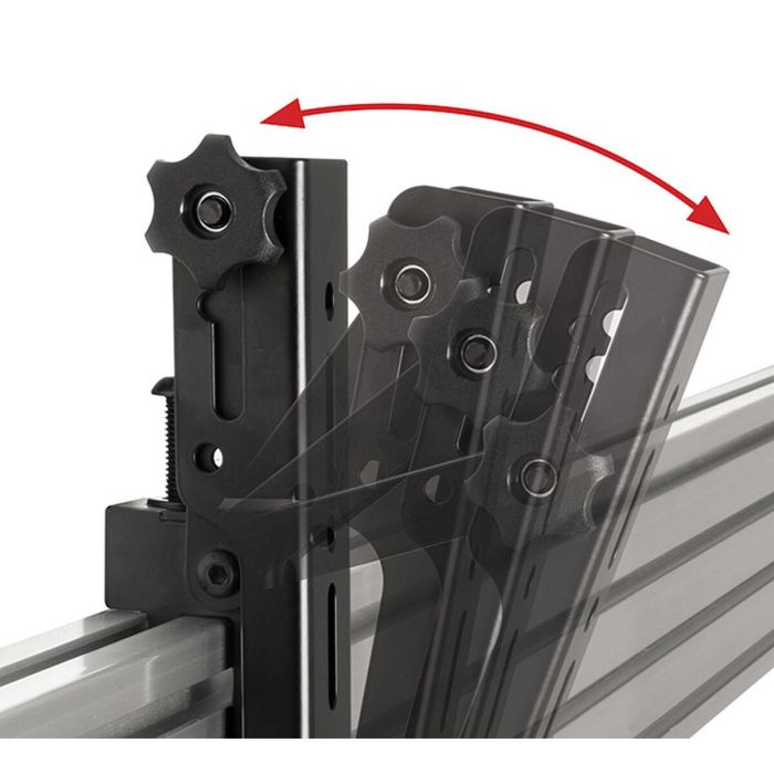 B-Tech System X Universal Interface Arms with Tilt - VESA 200, up to 47", 70kg max, Tilt +20°, Black 3 B-Tech System X Universal Interface Arms with Tilt - VESA 200, up to 47", 70kg max, Tilt +20°, Black 3
