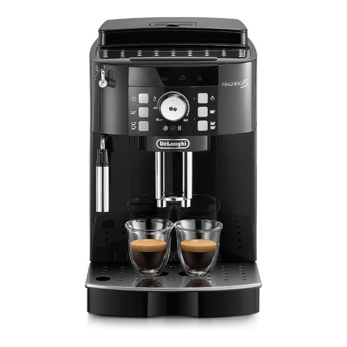 DeLonghi Magnifica S ECAM 21.117.B Máquina Espresso Automática con Molinillo Integrado y Depósito de 1.8L, Negro 1