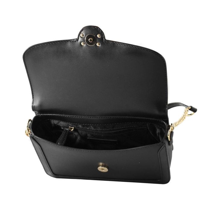 Bolso Bandolera Michael Kors Leida Negro 24 x 17 x 6 cm 1