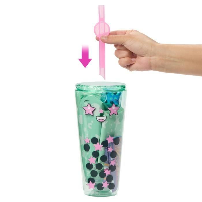 Barbie HTJ21 Muñeca perfumada Pop Reveal Bubble Tea Series articulada con 8 sorpresas, slime, accesorios, cambio de color y mascota 3 Barbie HTJ21 Muñeca perfumada Pop Reveal Bubble Tea Series articulada con 8 sorpresas, slime, accesorios, cambio de color y mascota 3