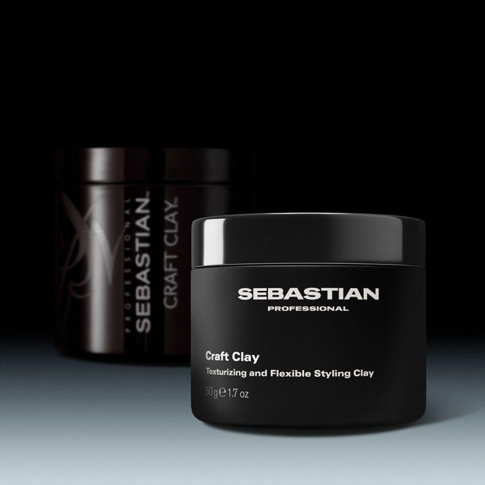Sebastian Professionals CRAFT CLAY Arcilla Mate Texturizadora y Definidora para Cabello, Acabado Flexible y Remodelable, 50 g Sebastian Professionals CRAFT CLAY Arcilla Mate Texturizadora y Definidora para Cabello, Acabado Flexible y Remodelable, 50 g