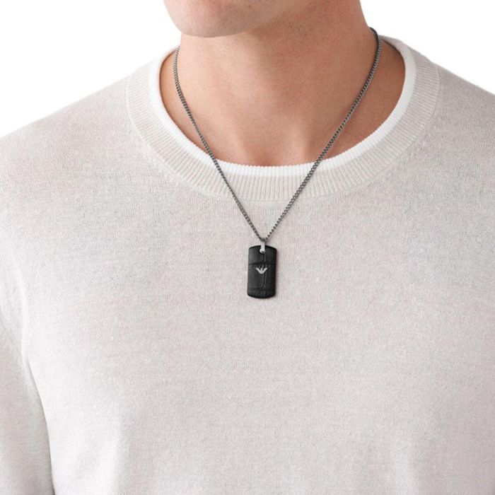 Collar Hombre Emporio Armani EGS2781060 2 Collar Hombre Emporio Armani EGS2781060 2