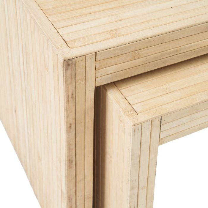Mesa de Centro 110 x 55 x 50 cm Madera 2 Unidades 5 Mesa de Centro 110 x 55 x 50 cm Madera 2 Unidades 5