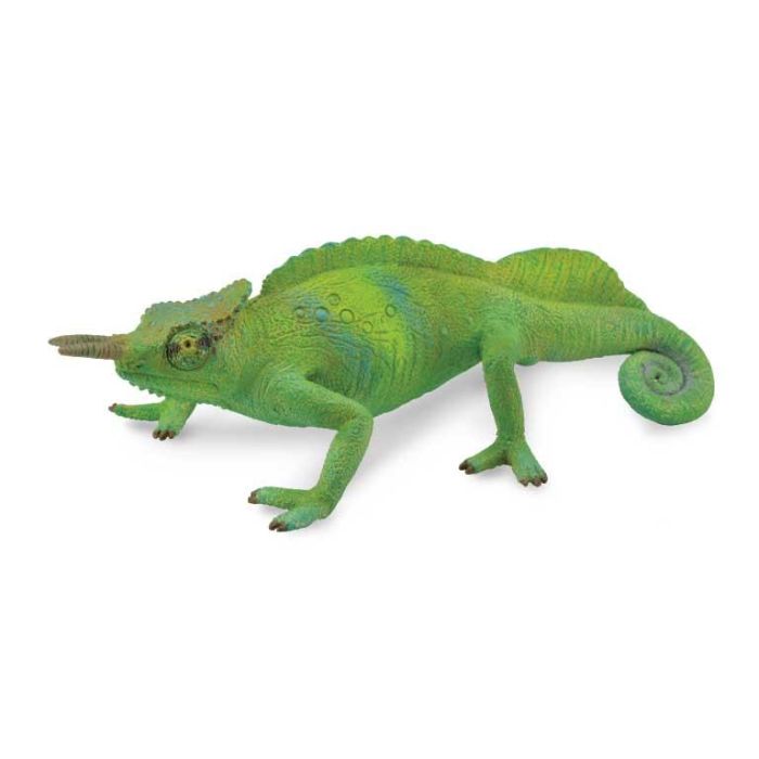 Collecta 88805 Figura Camaleón Camerunés Sailfin Escala L, Réplica Pintada a Mano, Educativa +3 Años Collecta 88805 Figura Camaleón Camerunés Sailfin Escala L, Réplica Pintada a Mano, Educativa +3 Años