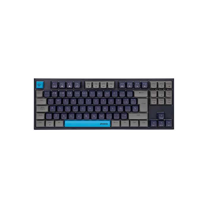 Teclado Gaming Royal Pbt Mecanico Negro Teclado Gaming Royal Pbt Mecanico Negro