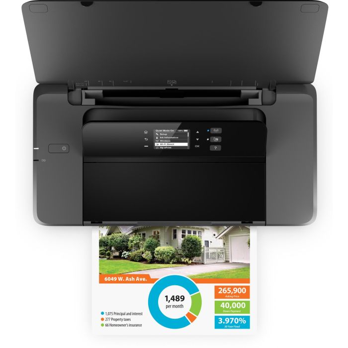 HP Officejet 200 Mobile Impresora Inalámbrica A4 USB WLAN 5
