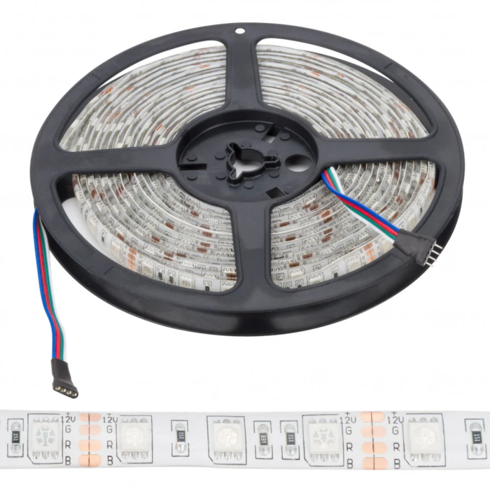 Pack 4 Tiras LED 72W 4200Lm 4200K SMD5050 12VDC IP65 x5M [PL219012-PK4-AP]