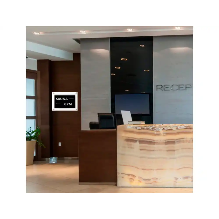 Archivo 2000 Expositor Mural Metacrilato Ultratransparente Vertical Horizontal 35x240x330 mm 2