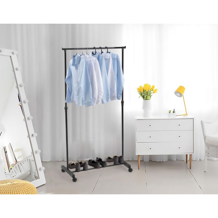 Confortime Perchero de Acero al Carbono, Dimensiones 80 x 43 x 90-160 cm, Ancho 13.3 cm, Alto 5.3 cm, Largo 76.5 cm, Peso 6.84 kg (6 Unidades) Confortime Perchero de Acero al Carbono, Dimensiones 80 x 43 x 90-160 cm, Ancho 13.3 cm, Alto 5.3 cm, Largo 76.5 cm, Peso 6.84 kg (6 Unidades)