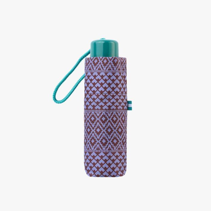 C-Collection Paraguas Mini Plegable Estampado Étnico UV 50+ Antiviento Ø 90 cm Colores Surtidos 8