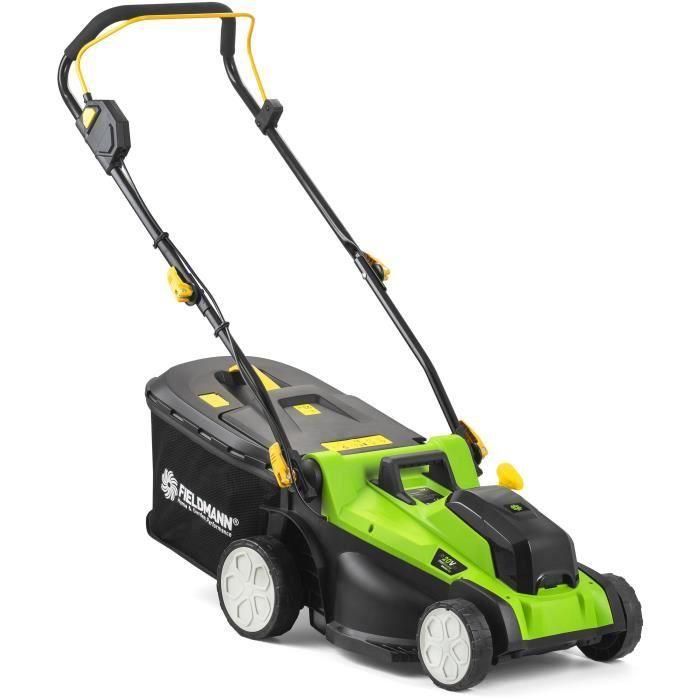 Cortacésped inalámbrico - FIELDMANN - 20V - Corte 37 cm - Altura máxima 75 mm - Batería y cargador no incluidos 1 Cortacésped inalámbrico - FIELDMANN - 20V - Corte 37 cm - Altura máxima 75 mm - Batería y cargador no incluidos 1