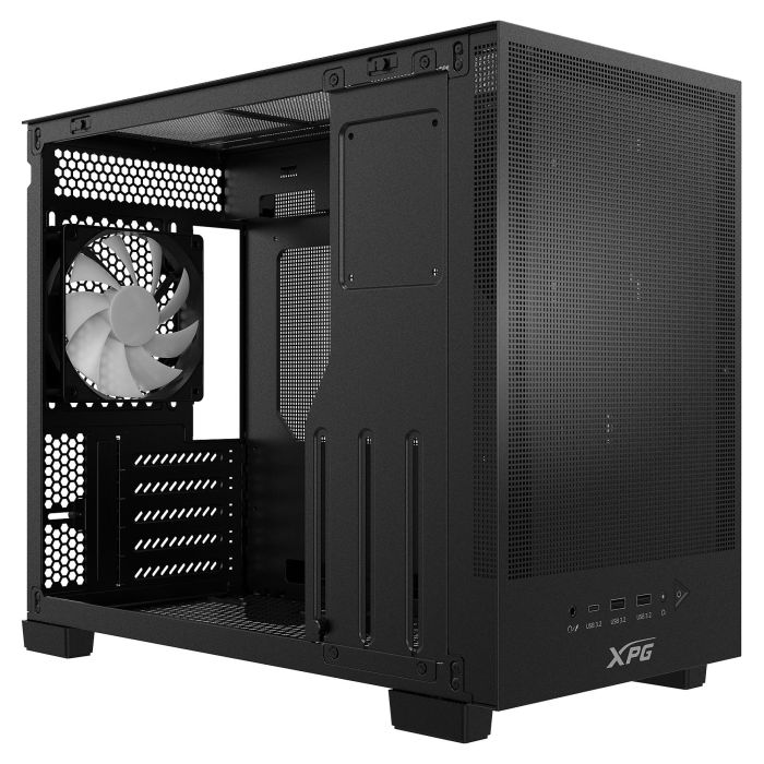 ADATA XPG Valor Mesh Nano Chassis Gaming Midi Tower mATX Negro con Panel de Cristal Templado, Puerto USB Tipo-C, Ventilador ARGB 120mm Incluido, 5 Ranuras 3 ADATA XPG Valor Mesh Nano Chassis Gaming Midi Tower mATX Negro con Panel de Cristal Templado, Puerto USB Tipo-C, Ventilador ARGB 120mm Incluido, 5 Ranuras 3