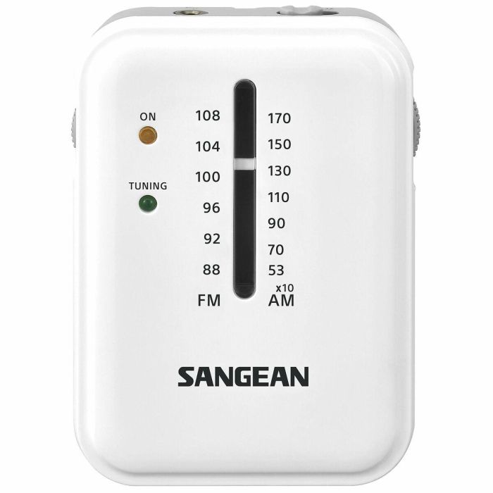Radio Portátil Sangean SR-32 Blanco AM/FM 21 Radio Portátil Sangean SR-32 Blanco AM/FM 21
