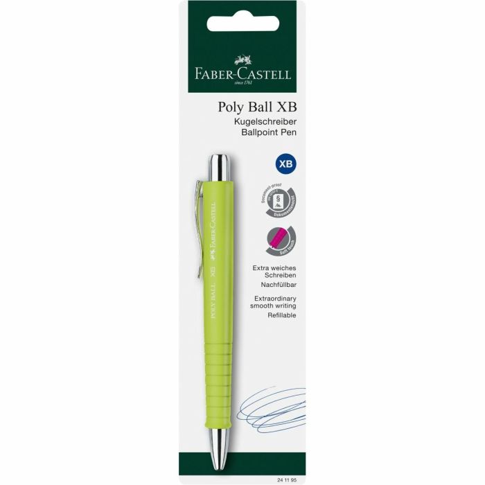 Faber Castell Bolígrafo Poly Ball Xb Recargable Tendencia Rosa Blister 0 Faber Castell Bolígrafo Poly Ball Xb Recargable Tendencia Rosa Blister 0