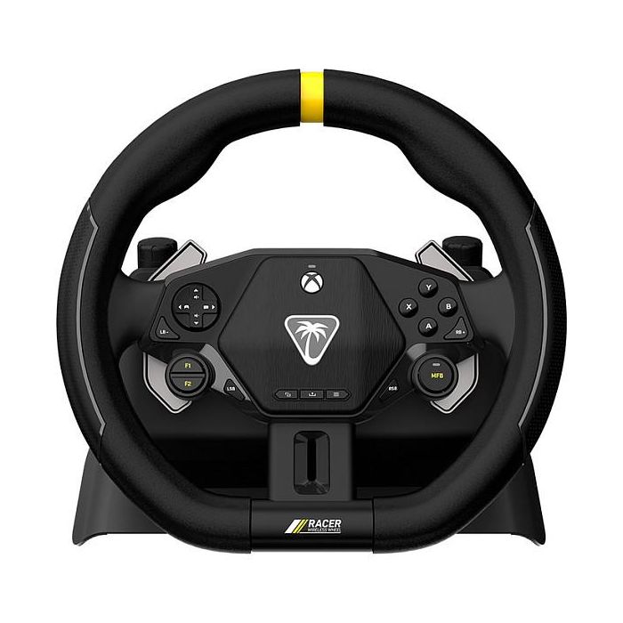 Turtle Beach Racer Volante de carreras inalámbrico para Xbox Series X|S, Xbox One y PC Windows 10/11 - Negro (Gearbox)