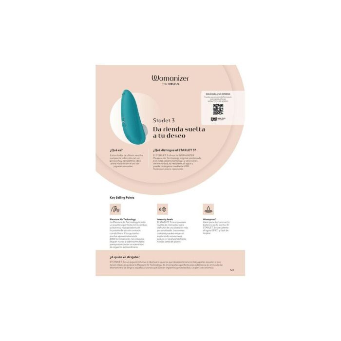 Vibrador Womanizer WOM165-PINK Rosa 8 Vibrador Womanizer WOM165-PINK Rosa 8