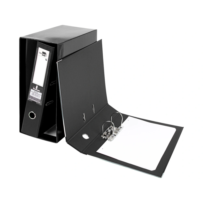 Liderpapel Archivador Folio 2 Anillas Mecanismo de Palanca 75mm Negro 10 Liderpapel Archivador Folio 2 Anillas Mecanismo de Palanca 75mm Negro 10