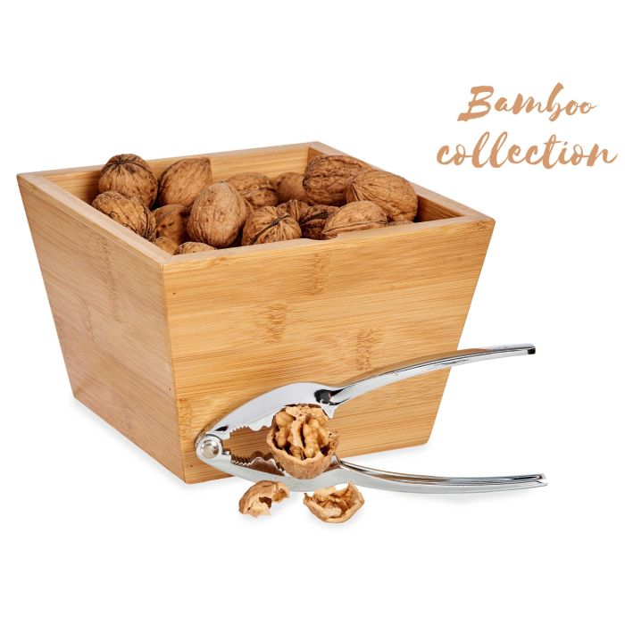 Kinvara Caja de Bambú con Cascanueces, 16x11x16 cm (Set de 12) 4