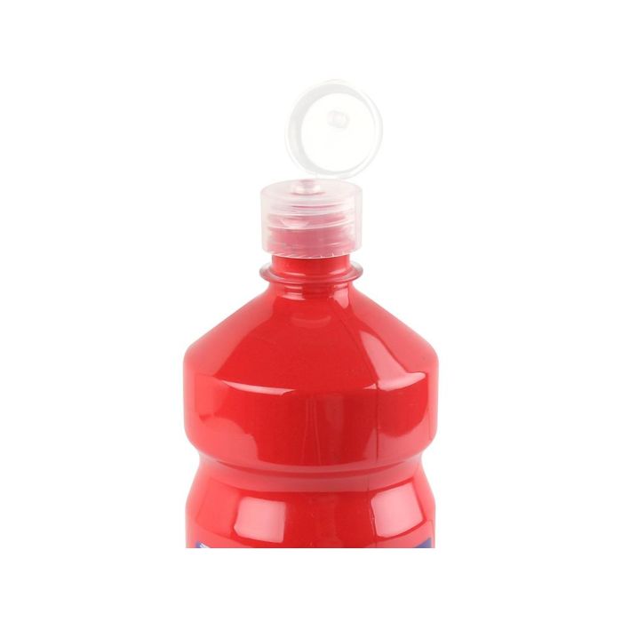 Tempera Liquida Liderpapel Escolar 1000 mL Rojo 2