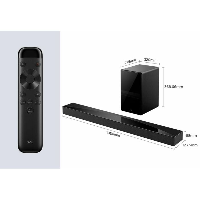 Barra de Sonido TCL Q75HE 30 W 620 W 14 Barra de Sonido TCL Q75HE 30 W 620 W 14