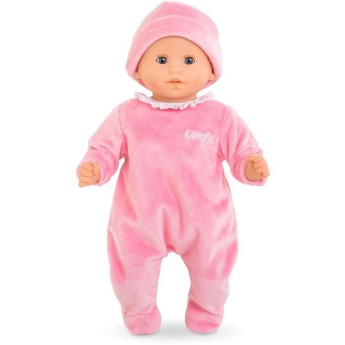 Corolle COR4062013110622 Pijama y gorro rosa para muñeca de 30cm, a partir de 18 meses 1