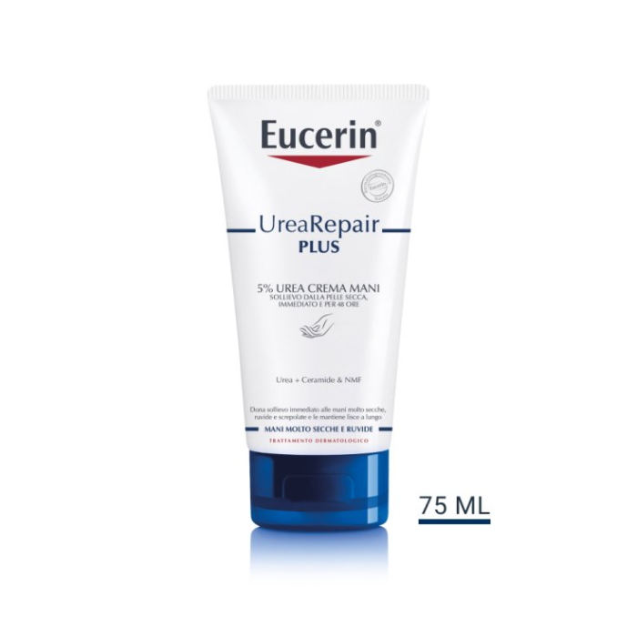 Eucerin Eds Dry Skin Hand Cream Urea 5% 75 mL