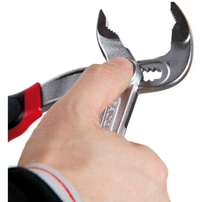 Facom Abrazadera Multiusos Ajustable con Recorrido de Eje de Giro para Mano Pequeña y Grande, Patillas Ergonómicas y Cortador de Hilo 2 Facom Abrazadera Multiusos Ajustable con Recorrido de Eje de Giro para Mano Pequeña y Grande, Patillas Ergonómicas y Cortador de Hilo 2