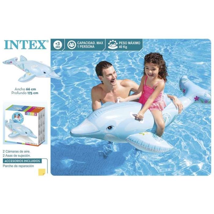 Intex Figura Hinchable Delfin 175x66 cm (+ 3 años) 5