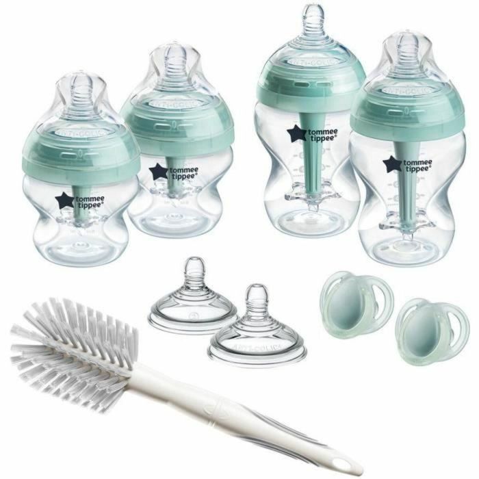 Set de biberones - TOMMEE TIPPEE - Advanced anticólicos - 4x biberones 150 ml / 260 ml - 2x tetinas - Anticólicos - Recién nacido