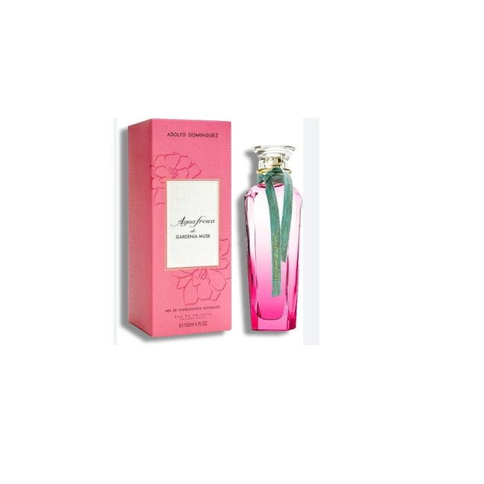 Roberto Verino Agua Fresca De Gardenia Musk 120 Ml Vaporizador Eau De Toilette Fragancia Floral Con Ingredientes De Origen Natural Hecho En España