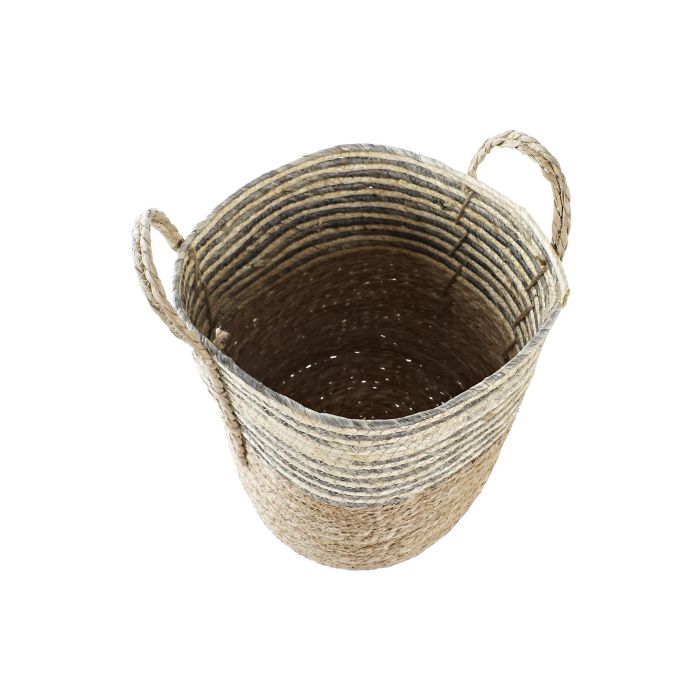 Cesta DKD Home Decor Gris 33 x 35 x 33 cm 2 Cesta DKD Home Decor Gris 33 x 35 x 33 cm 2