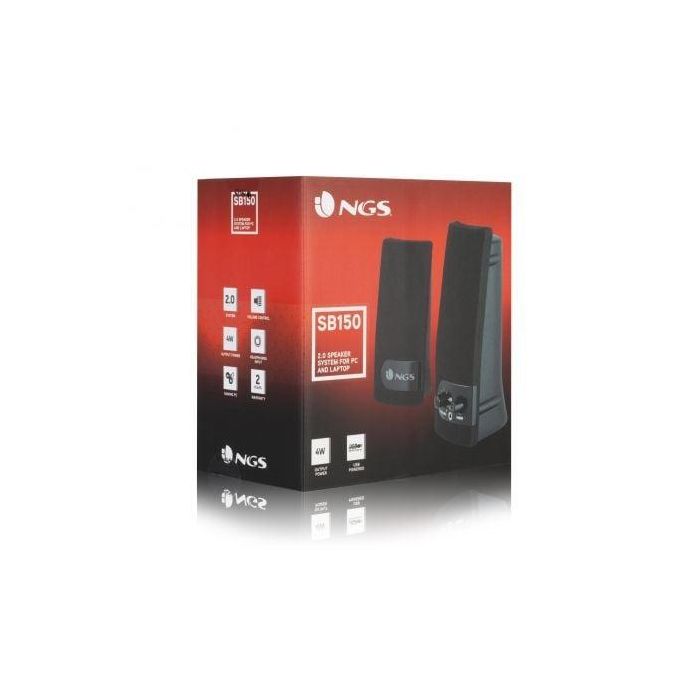 Altavoces NGS Soundband 150/ 4W/ 2.0 4 Altavoces NGS Soundband 150/ 4W/ 2.0 4