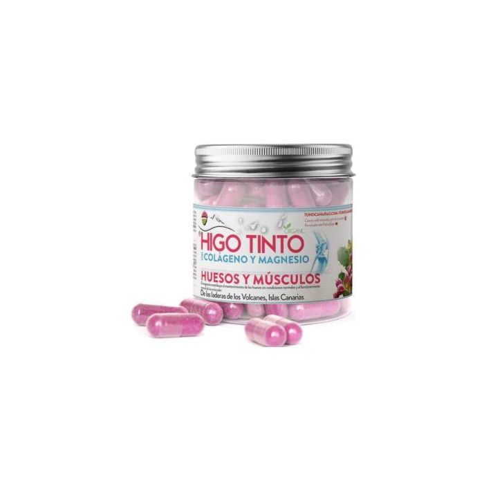 Higo Tinto Con Colageno Y Magnesio 90Cap. Higo Tinto Con Colageno Y Magnesio 90Cap.