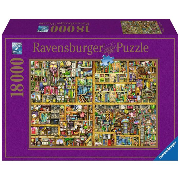 Ravensburger Puzzle 17825 XXL Magic Library 18000 Piezas para Niños y Adultos 0 Ravensburger Puzzle 17825 XXL Magic Library 18000 Piezas para Niños y Adultos 0