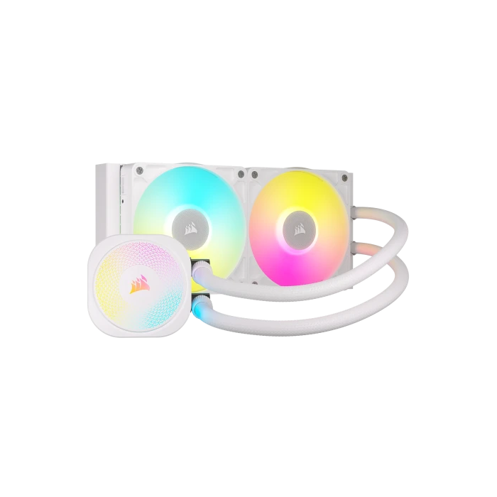 Corsair iCUE LINK TITAN RX RGB Sistema de refrigeración líquida todo en uno 12 cm Blanco CW-9061020-WW