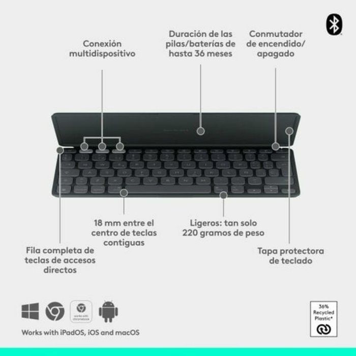 Teclado Logitech Negro 4