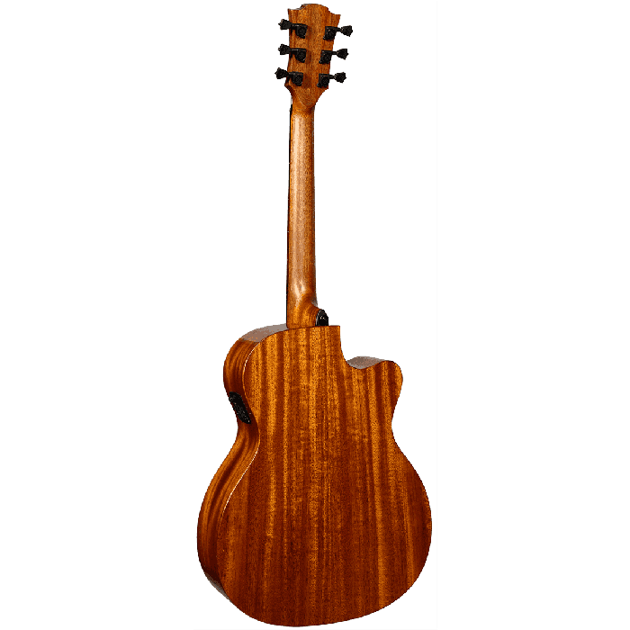 LAG Tramontane 88 A/E Cutaway Lag Guitarra Electroacústica Auditorium Zurdos Natural 4