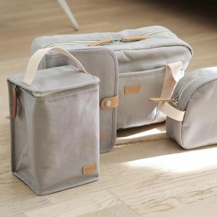 Beaba Bolsa de comida para bebés isotérmica gris perla 4 Beaba Bolsa de comida para bebés isotérmica gris perla 4