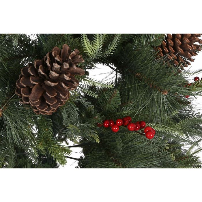 DKD Home Decor Árbol de Navidad Tradicional Verde y Rojo, 210 cm Alto (120x120 cm base), 1129 Ramas, Luz LED Cálida, Desmontable 5 DKD Home Decor Árbol de Navidad Tradicional Verde y Rojo, 210 cm Alto (120x120 cm base), 1129 Ramas, Luz LED Cálida, Desmontable 5