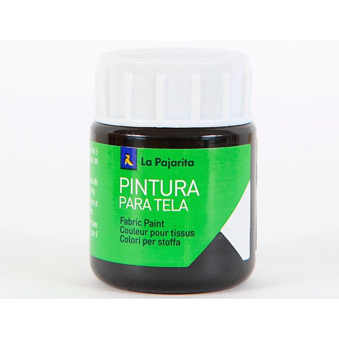 Pintura Para Tela La Pajarita Negro 25 mL 1