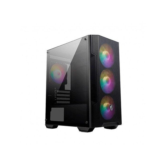 MSI MAG Forge M100A Micro Torre Negro, Transparente MSI MAG Forge M100A Micro Torre Negro, Transparente