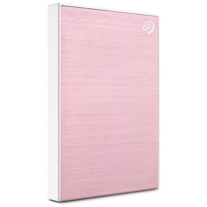 Seagate One Touch Disco Duro Externo 2TB HDD USB 3.0 con Protección por Contraseña Rose Gold 2