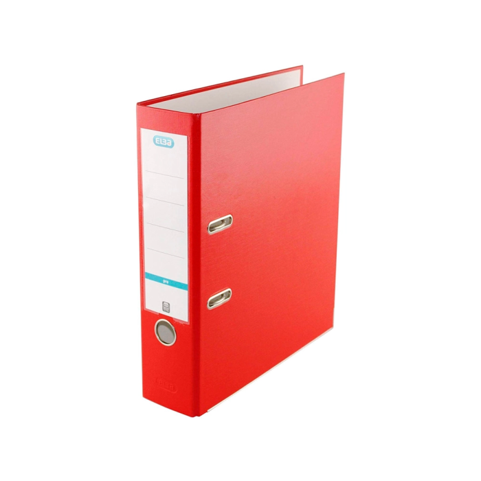 Elba Archivador Palanca A4 Cartón Forrado PP Lomo Ancho Rado Rojo 1 Elba Archivador Palanca A4 Cartón Forrado PP Lomo Ancho Rado Rojo 1