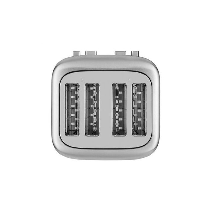 Kitchenaid Tostadora Metálica 4 Ranuras Plata, 7 Niveles de Tueste, Estilo Elegante 2 Kitchenaid Tostadora Metálica 4 Ranuras Plata, 7 Niveles de Tueste, Estilo Elegante 2