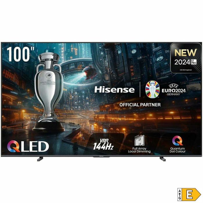 Smart TV Hisense 4K Ultra HD 100" QLED AMD FreeSync 2 Smart TV Hisense 4K Ultra HD 100" QLED AMD FreeSync 2