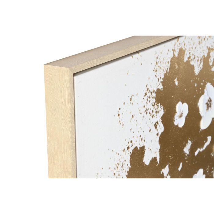 DKD Home Decor Cuadro Moderno de Árbol Dorado Gris Lienzo 123x83x4.5 cm Pack 2 Unidades 3